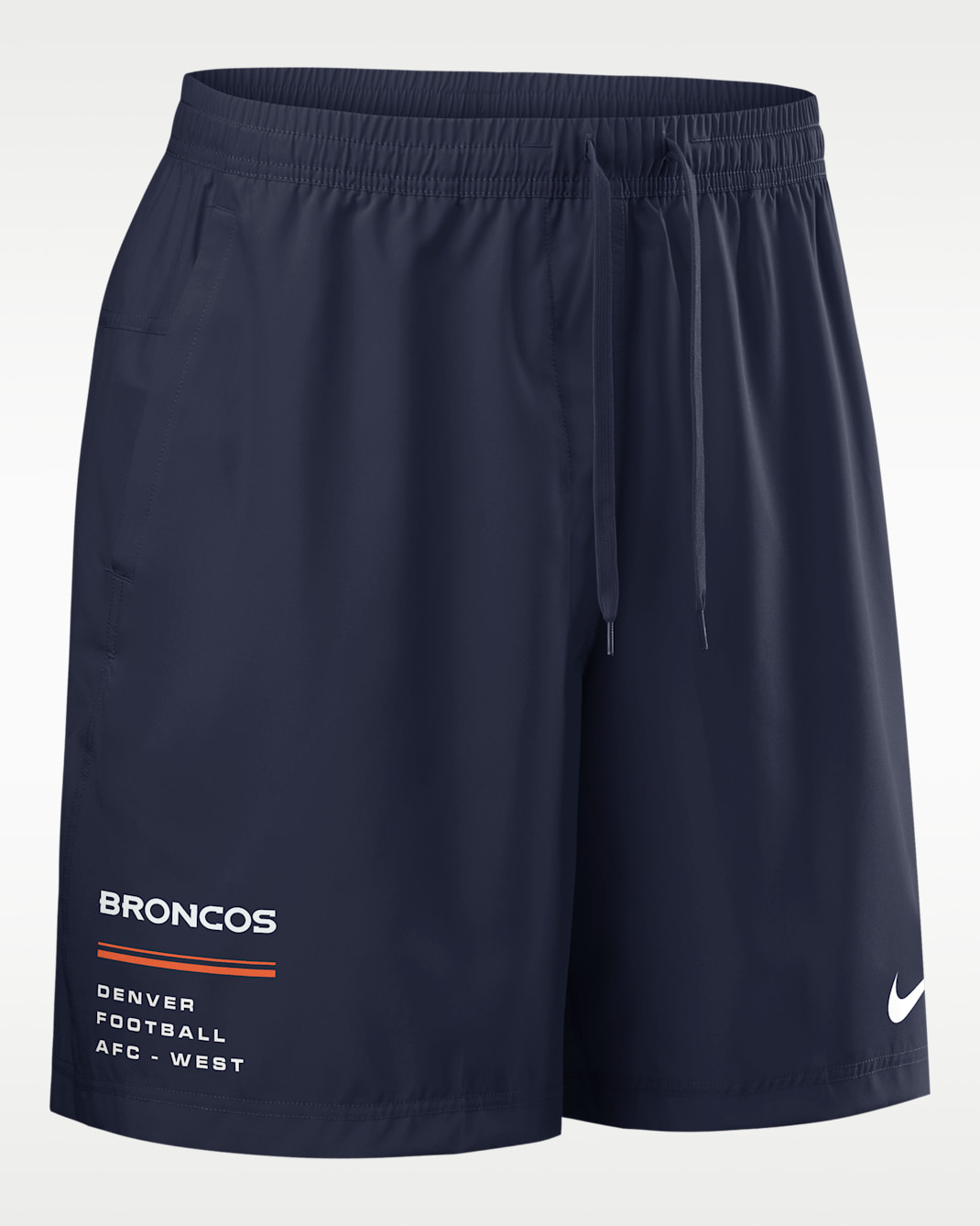 Denver Broncos Men's Nike NFL Woven Shorts - Navy