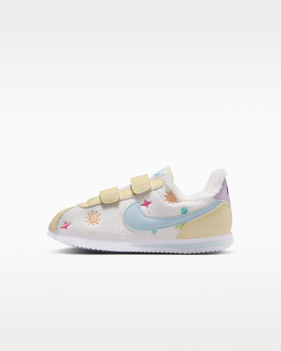 Tenis para niños de preescolar Nike Cortez Basic SL - Vela/Blanco/Muñeca/Azul glacial