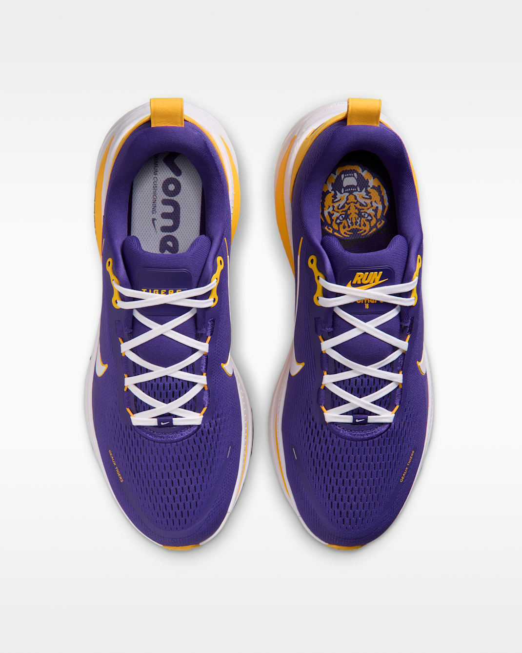 Nike College Vomero 18 (LSU) Men's Road Running Shoes