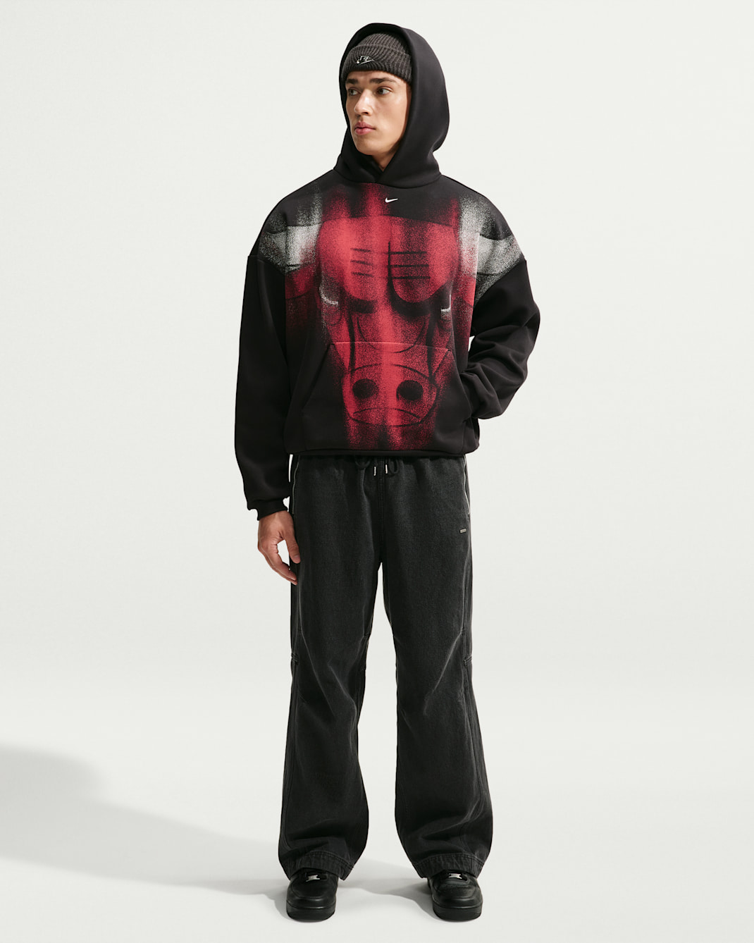 Chicago Bulls Standard Issue Men's Fleece Basketball Hoodie