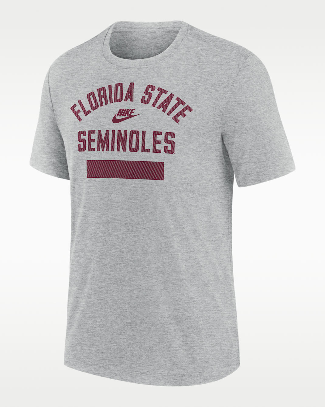 Florida State Legacy Men's Nike College T-Shirt - Grey Heather