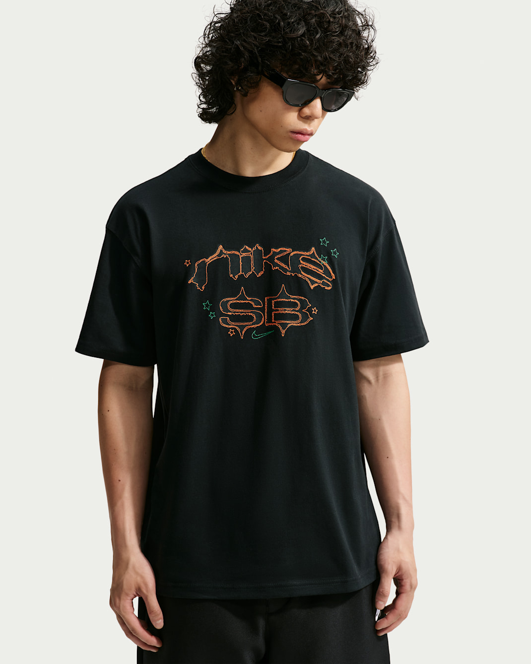 Nike SB Samarreta de skateboard - Negre