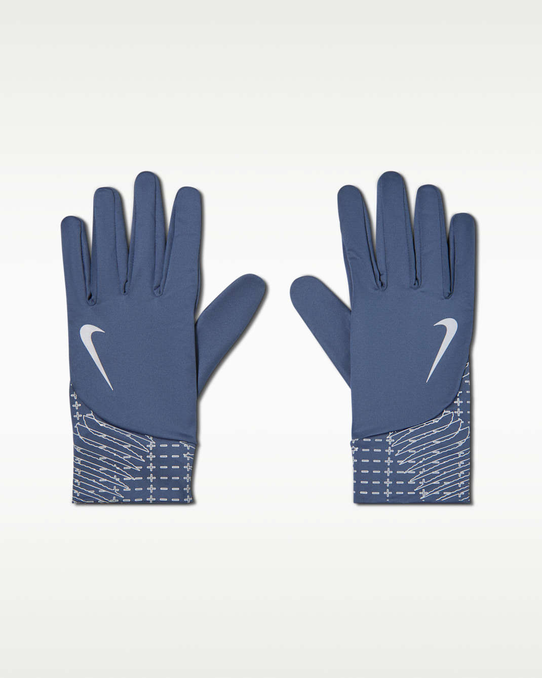 Gants légers Therma-FIT Nike Pacer pour homme - New Slate/Silver