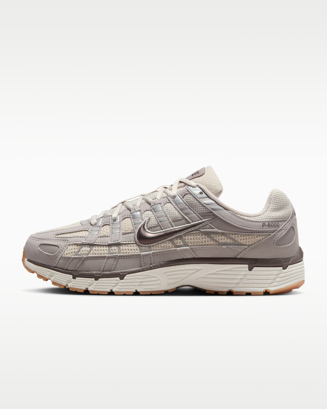 Nike P-6000 Style Men's Shoes - College Grey/Light Orewood Brown/Sail/Cave Stone