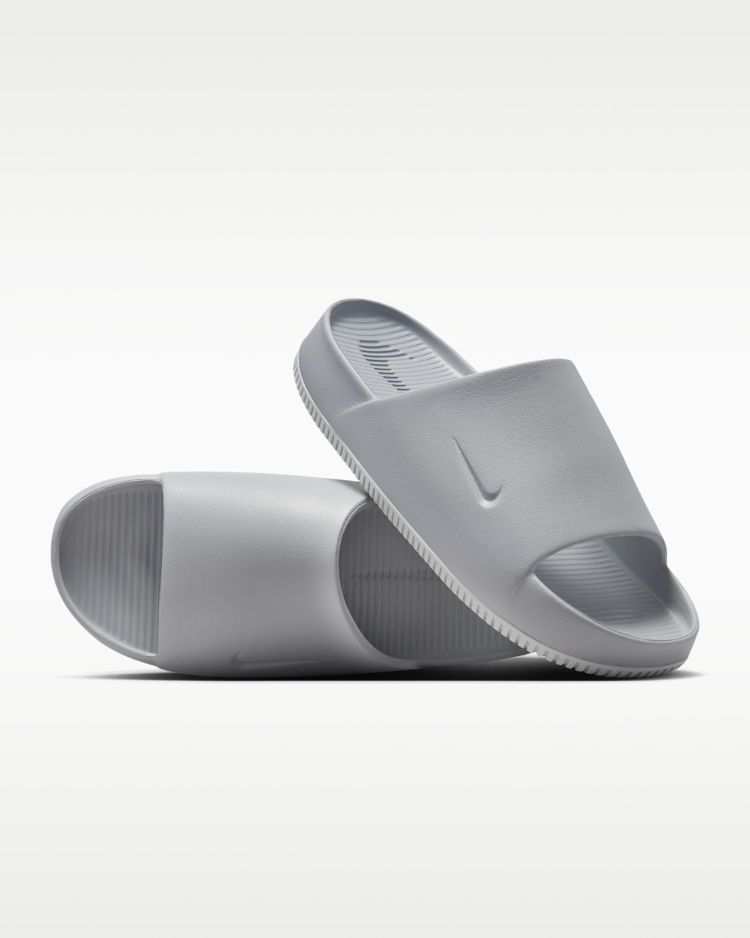 Nike Calm Men's Slides - Wolf Grey/Photon Dust/Wolf Grey