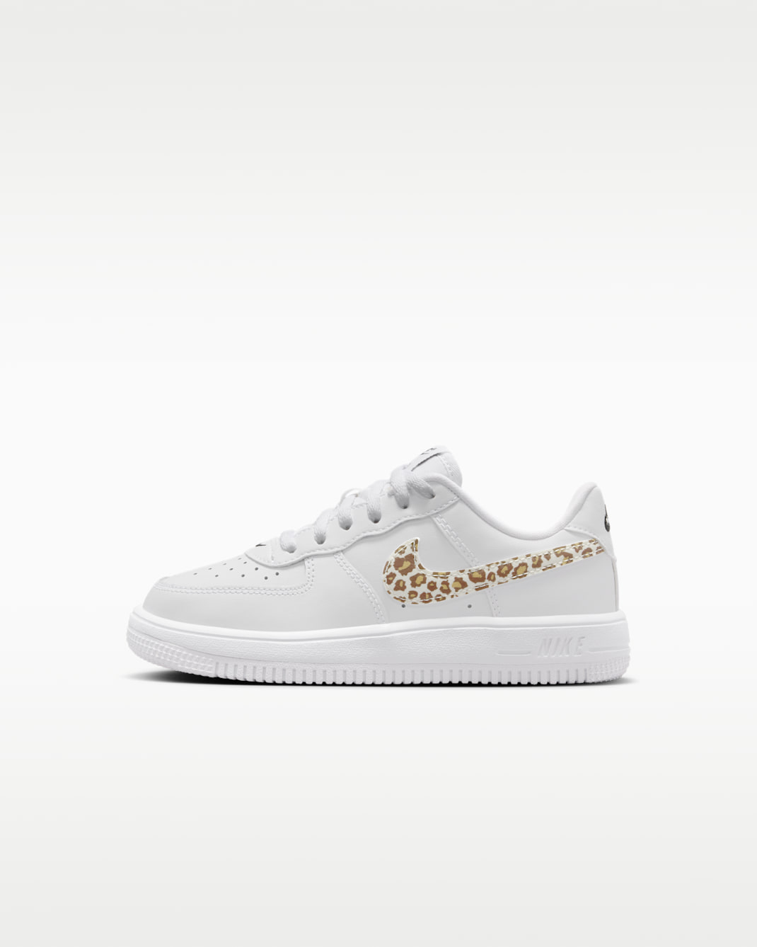 Chaussure Nike Force 1 Low pour enfant - Blanc/Blanc/Noir