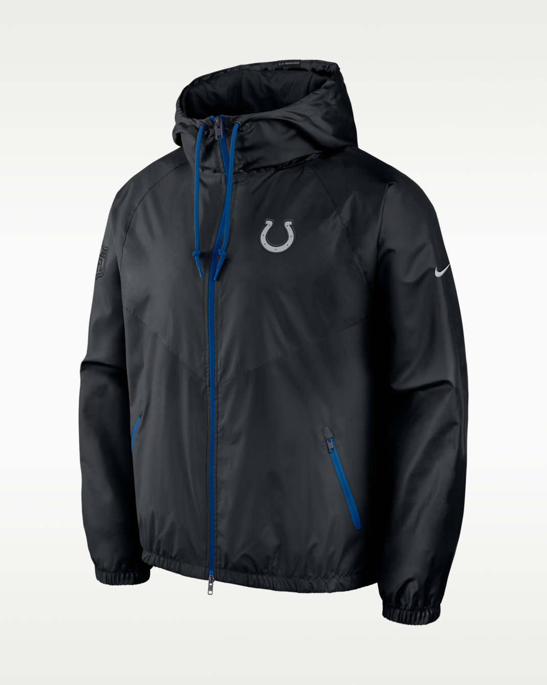 Indianapolis Colts Rivalries Collection Windrunner Men's Nike NFL Full-Zip Jacket - Black