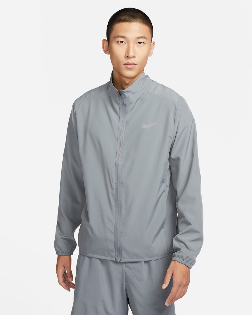 ナイキ フォーム メンズ Dri-FIT バーサタイル ジャケット - スモークグレー