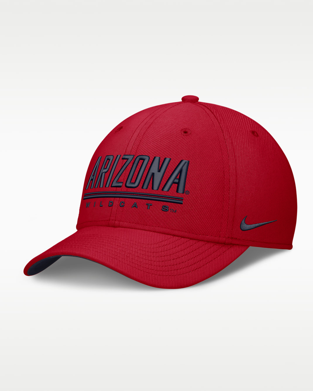 Arizona Sideline Rise Men's Nike Dri-FIT College Hat - University Red/College Navy