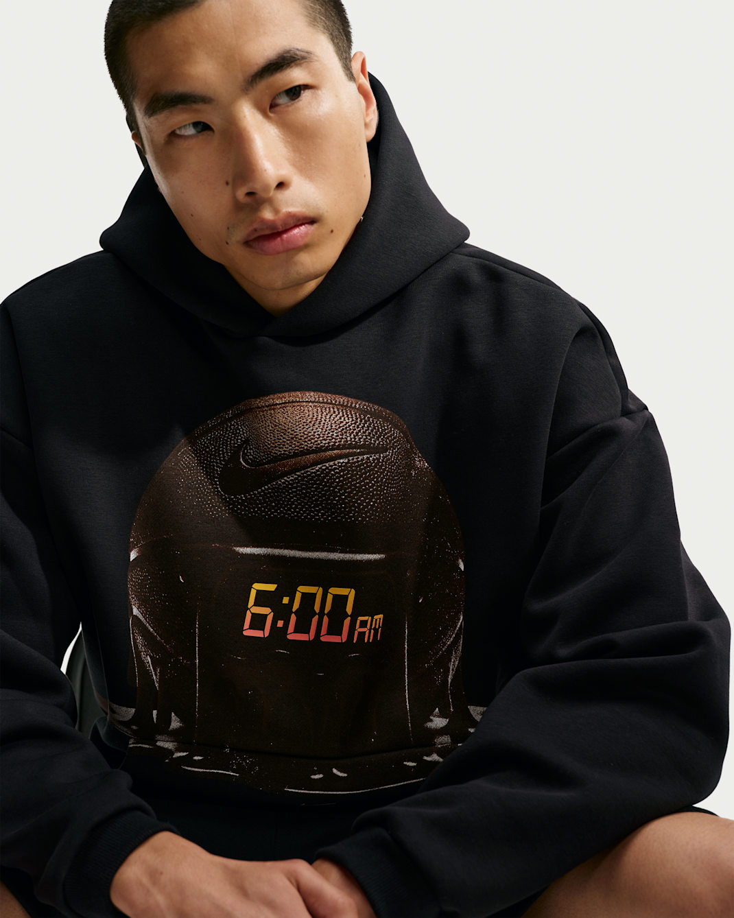 Nike Standard Issue Men's Brushed Pullover Basketball Hoodie