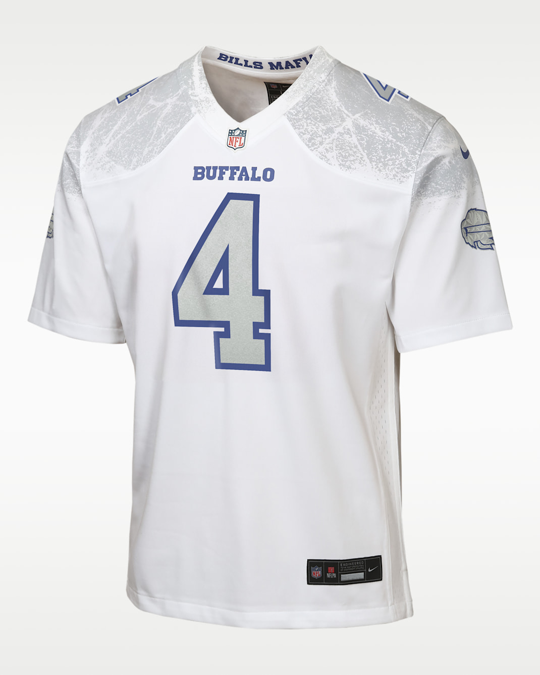 James Cook III Buffalo Bills Rivalries Collection Big Kids' Nike NFL Game Jersey - White