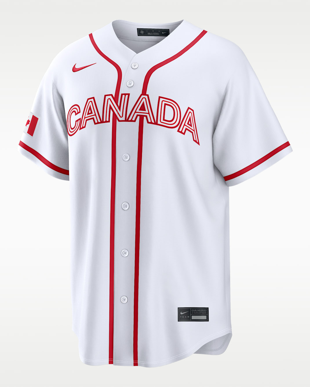 Josh Naylor Canada National Baseball Team 2026 World Baseball Classic Men's Nike Stadium Jersey - White