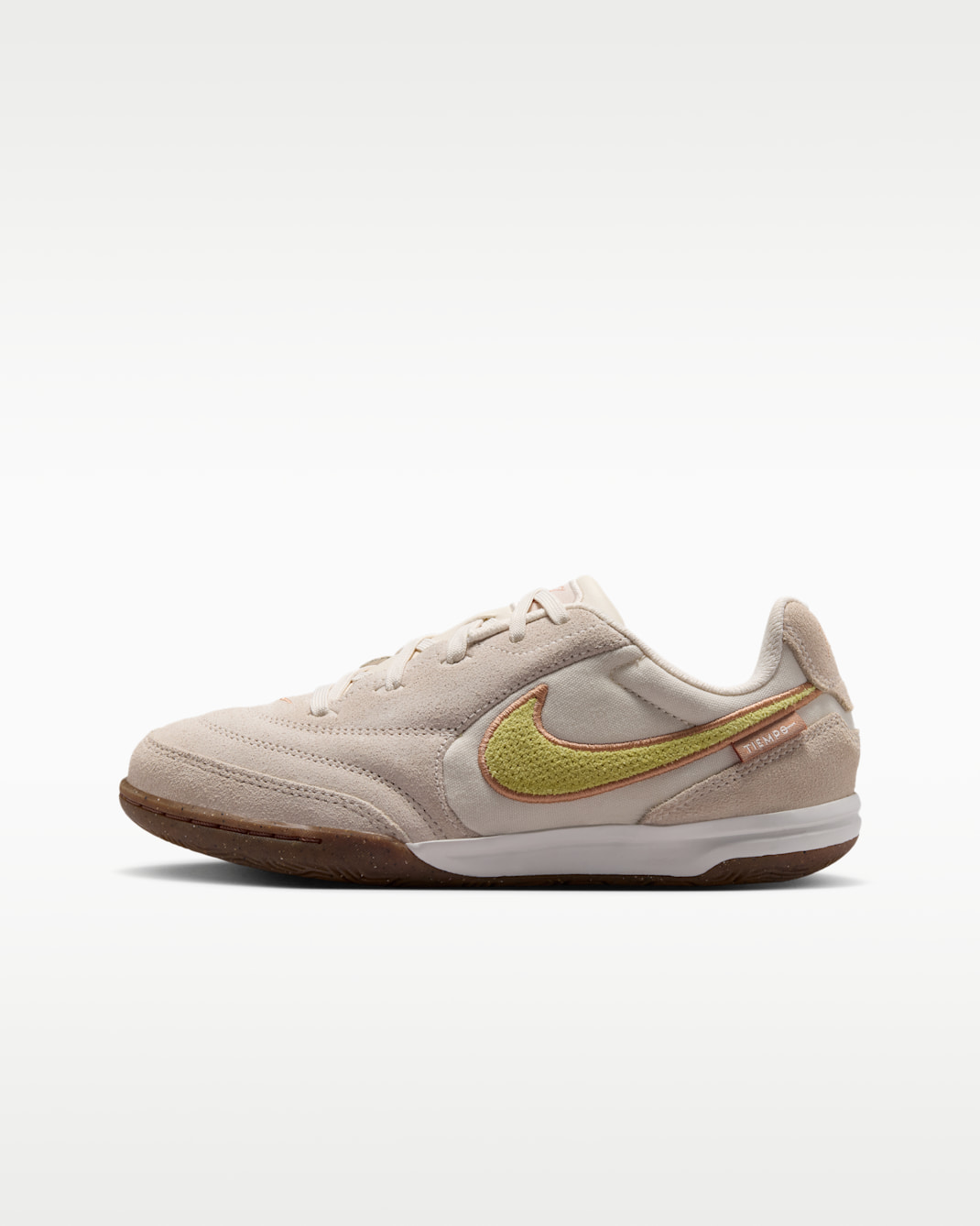 Nike Jr. Tiempo Streetgato PRM Older Kids' Low-Top Football Boots - Chalk/Moon Particle/Lemon Venom