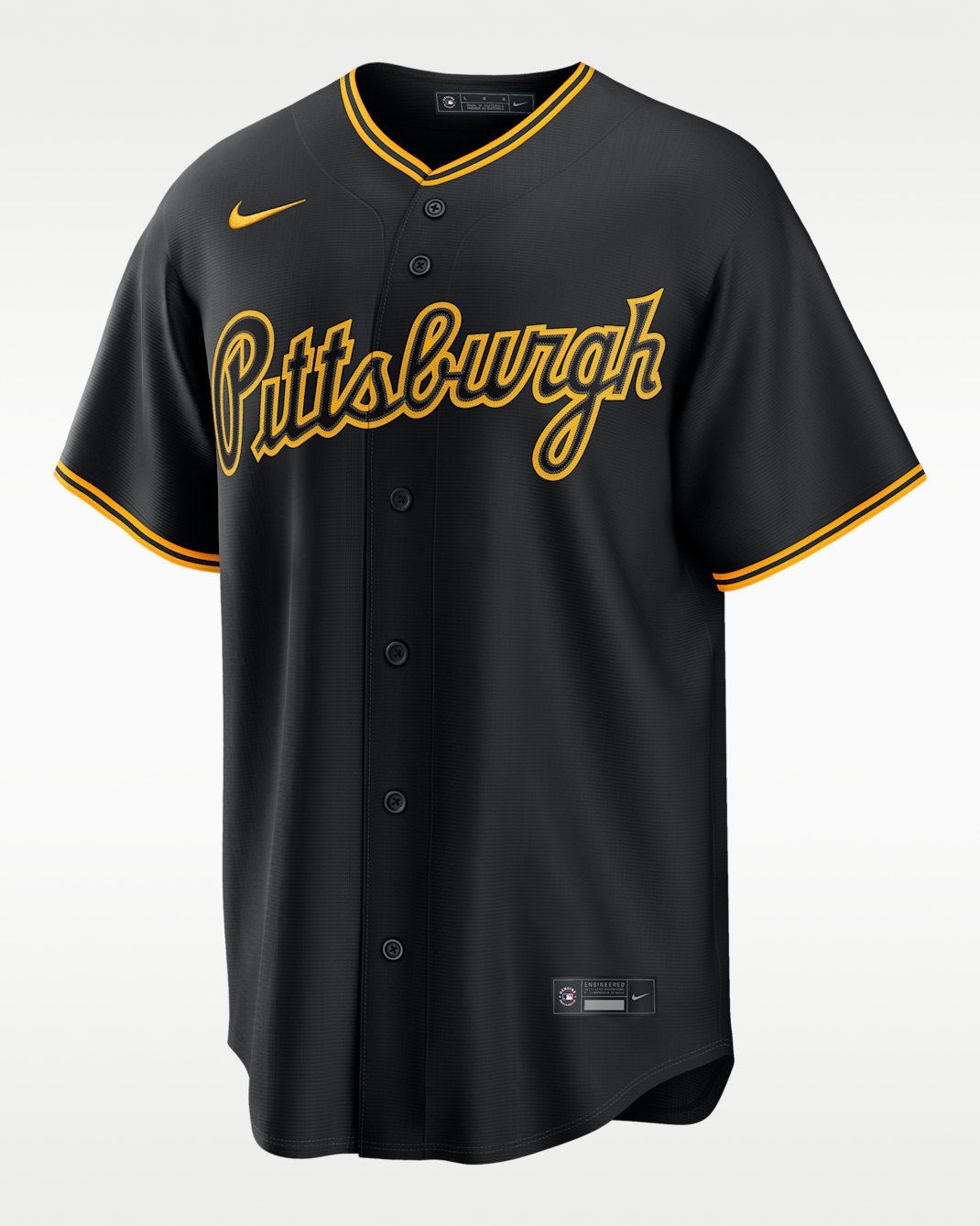 Paul Skenes Pittsburgh Pirates Men's Nike MLB Replica Jersey - Black