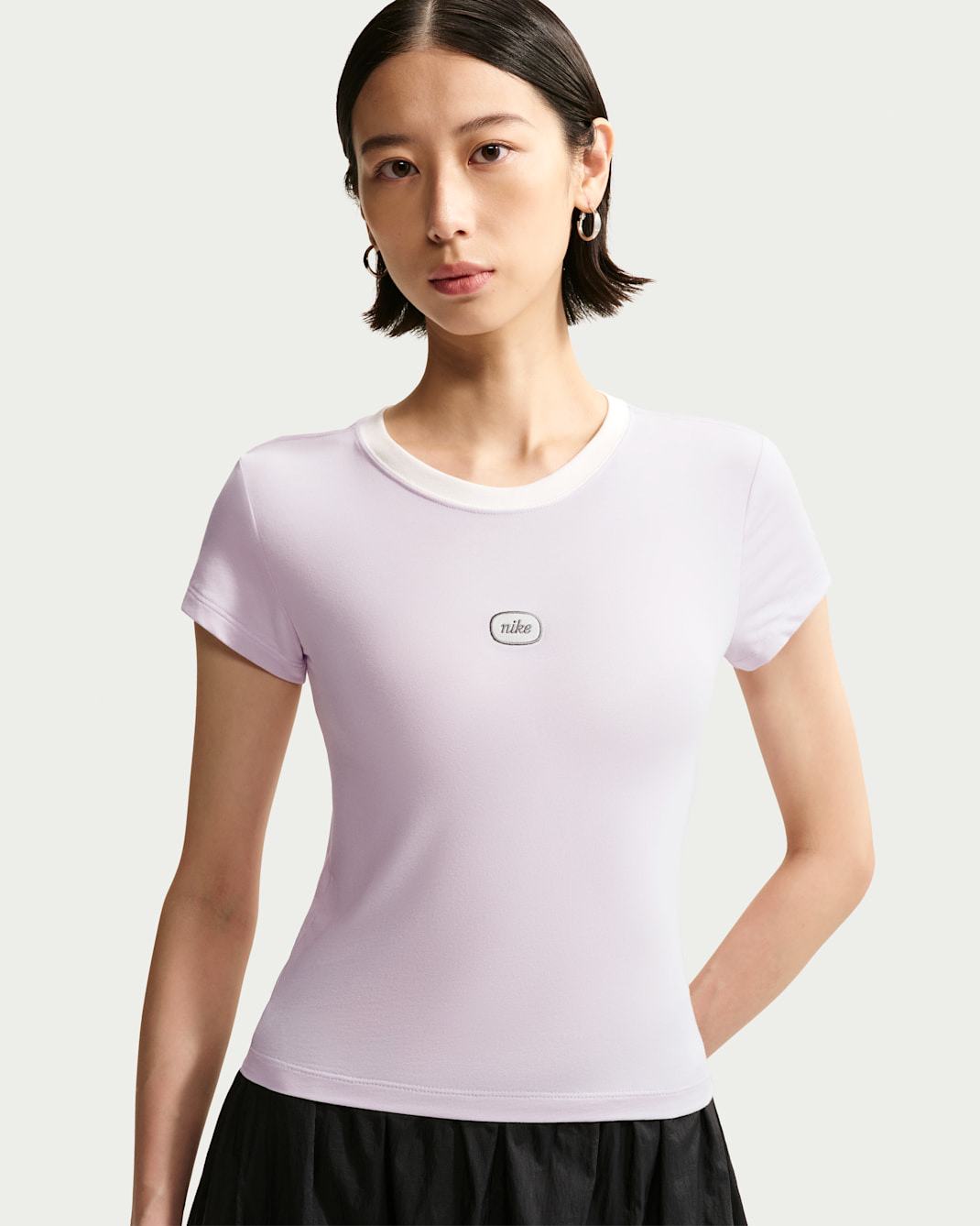 Nike Sportswear Chill Knit Women's T-Shirt - Bleached Lilac
