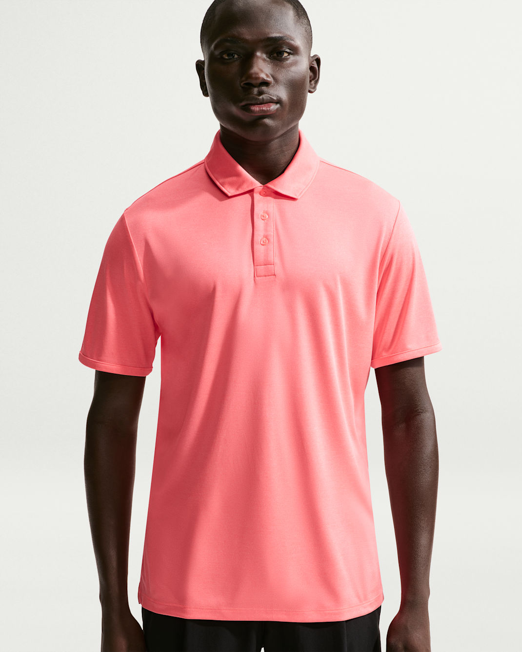 Nike Par Men's Dri-FIT Golf Polo - Hot Lava/Hot Lava
