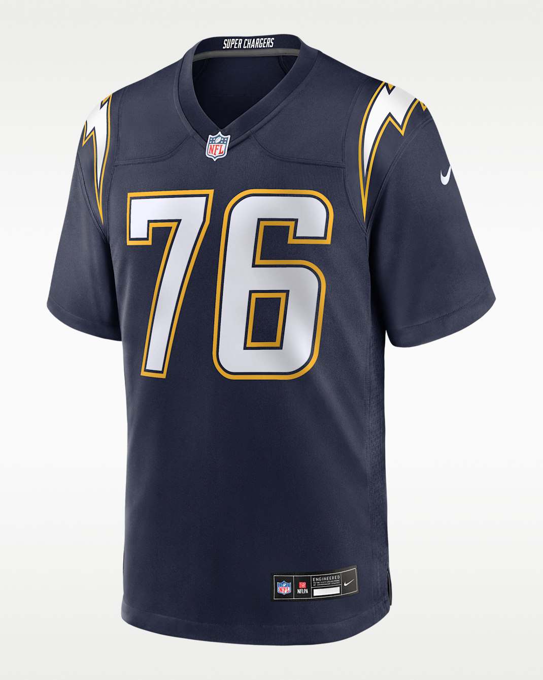 Jersey Joe Alt de la NFL, Los Angeles Chargers Nike para hombre - Azul marino