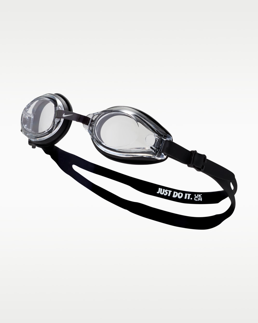 Goggles de natación Nike - Transparente/Negro/Blanco