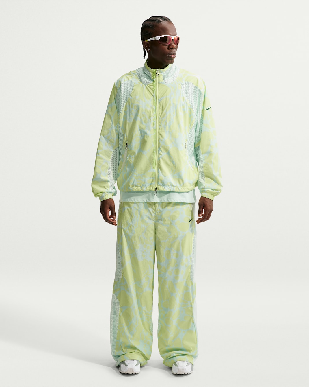 Nike Project F.R.O.G. Men's Gooey Track Jacket - Barely Volt/Barely Green/Fir