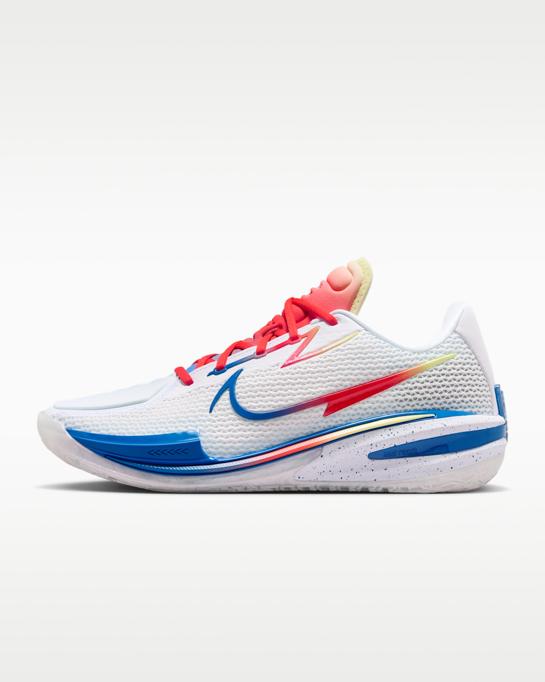Chaussure de basket Nike G.T. Cut "Dylan Harper x TITAN" - Blanc/Chile Red/Luminous Green/Star Blue