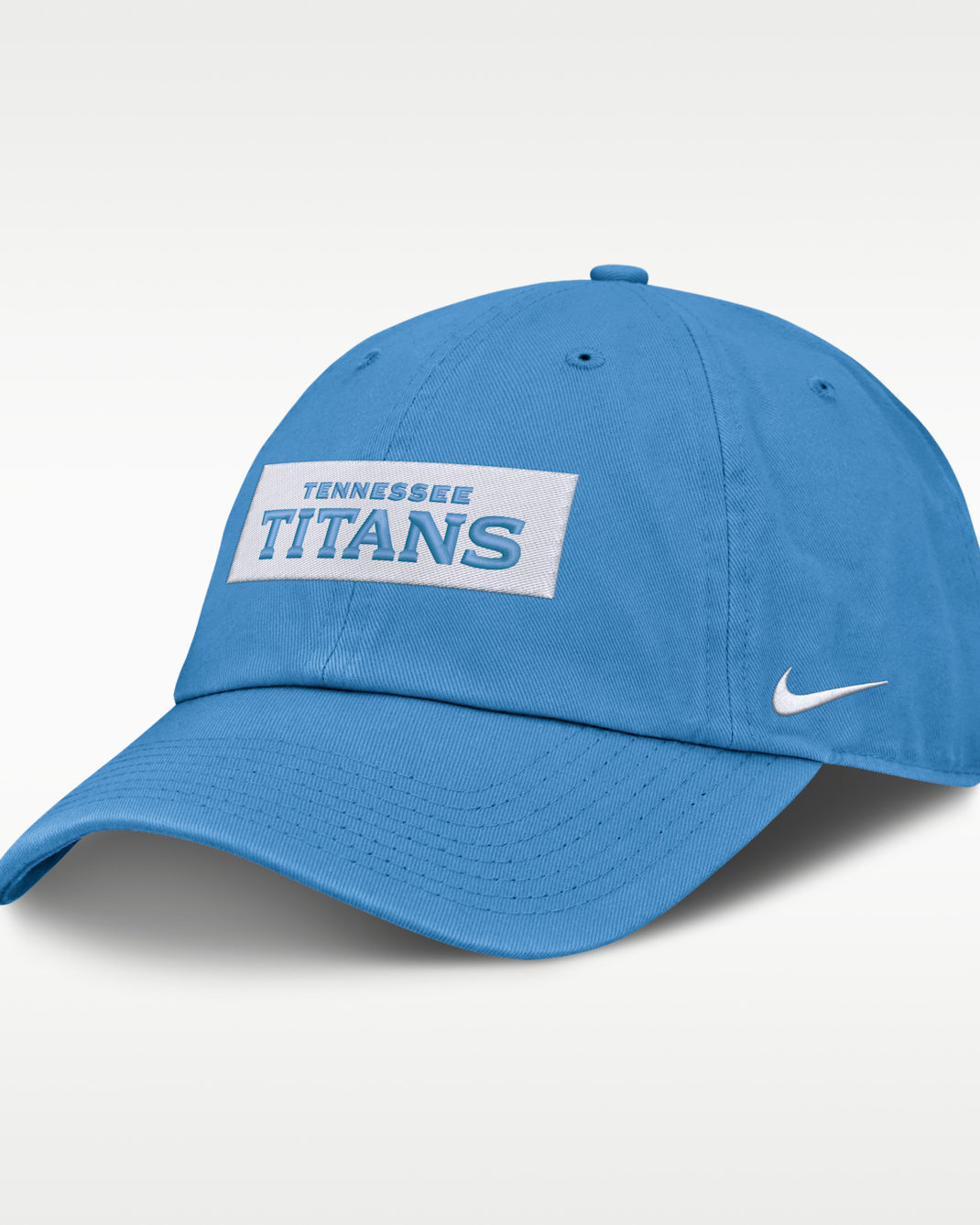 Gorra ajustable Nike de la NFL para hombre Tennessee Titans Primetime Club Wordmark - Azul