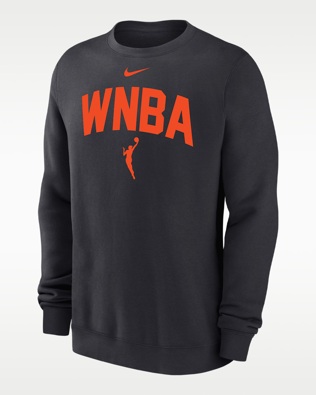 Nike Club Men's WNBA Fleece Crew-Neck Sweatshirt - Anthracite