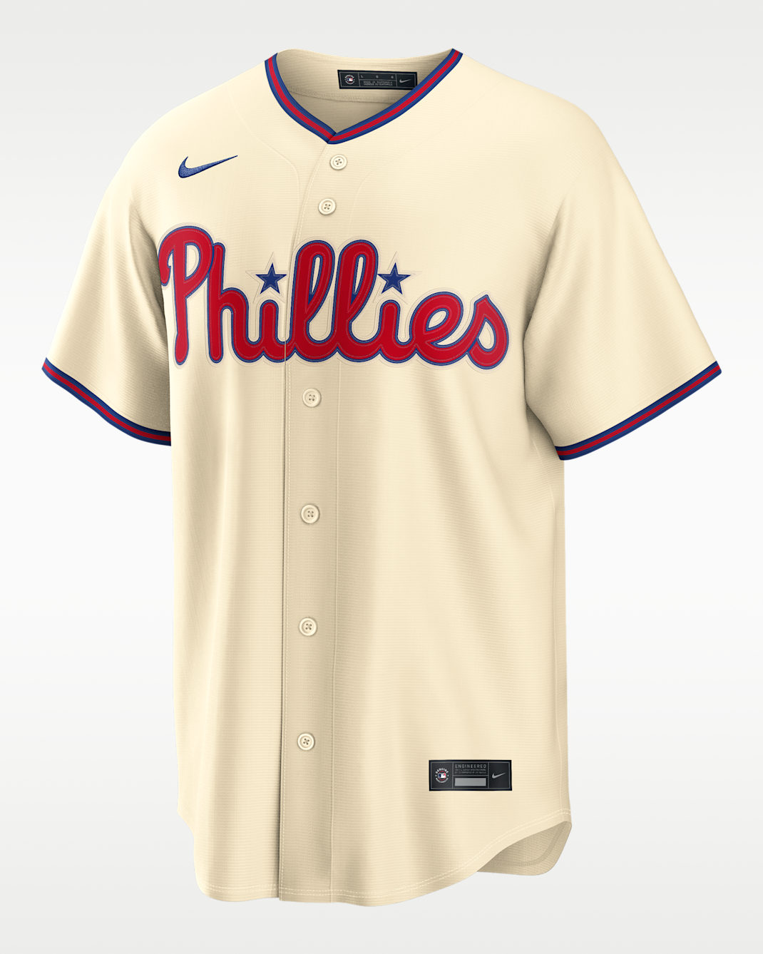 Philadelphia Phillies Men's Nike MLB Replica Jersey - Cream