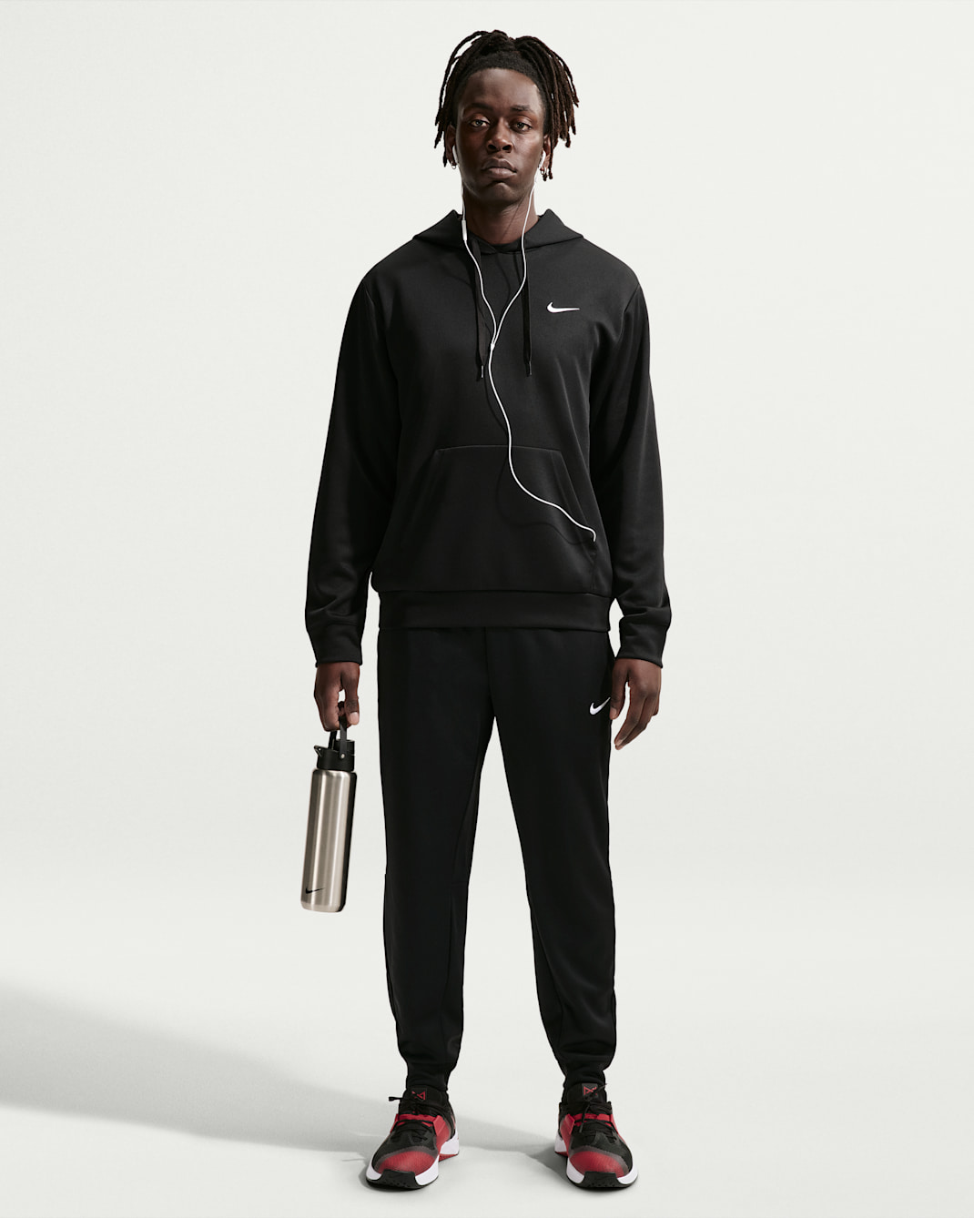 Nike Hyverse Men's Dri-FIT UV Training Joggers - Black/Black/White