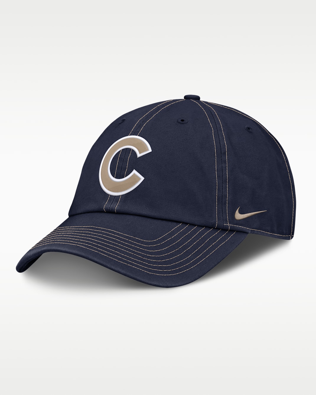 Gorra Nike de la MLB ajustable para hombre Chicago Cubs Club - Azul marino
