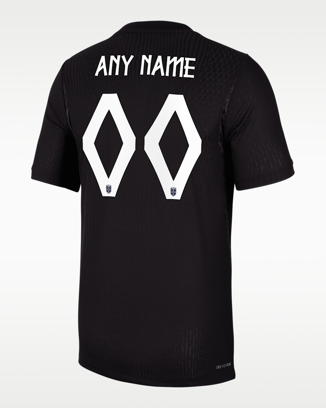 Norway 2026/27 Match Away Men's Nike Aero-FIT Soccer Authentic Custom Jersey By You - Black