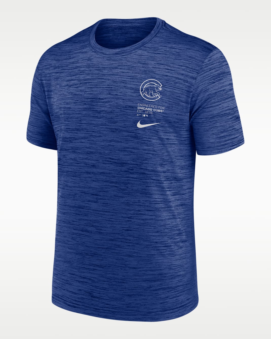 Playera Nike Dri-FIT de la MLB para hombre Chicago Cubs Velocity - Royal