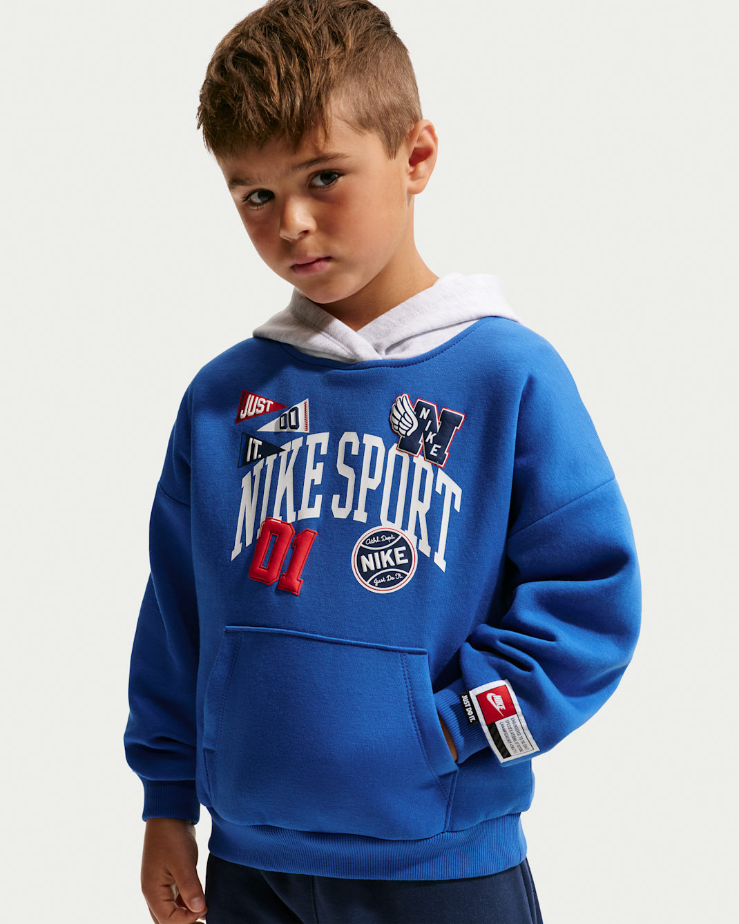 Nike Sportswear Little Kids' Multisport 2-Piece Pullover Hoodie Set