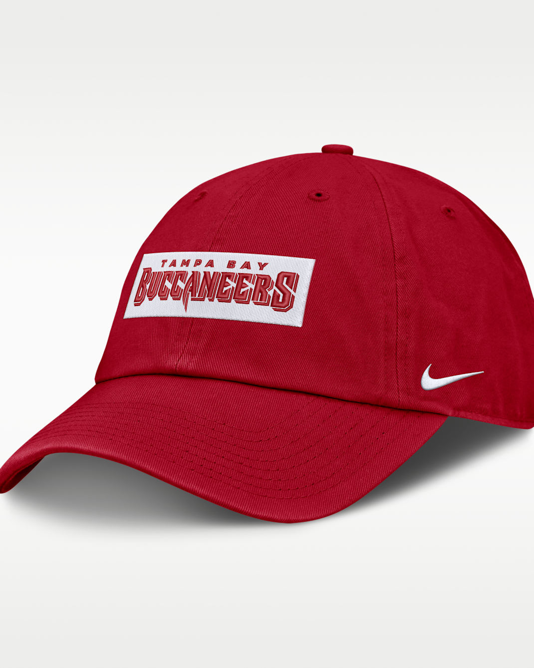 Tampa Bay Buccaneers Primetime Club Wordmark Men's Nike NFL Adjustable Hat - Red