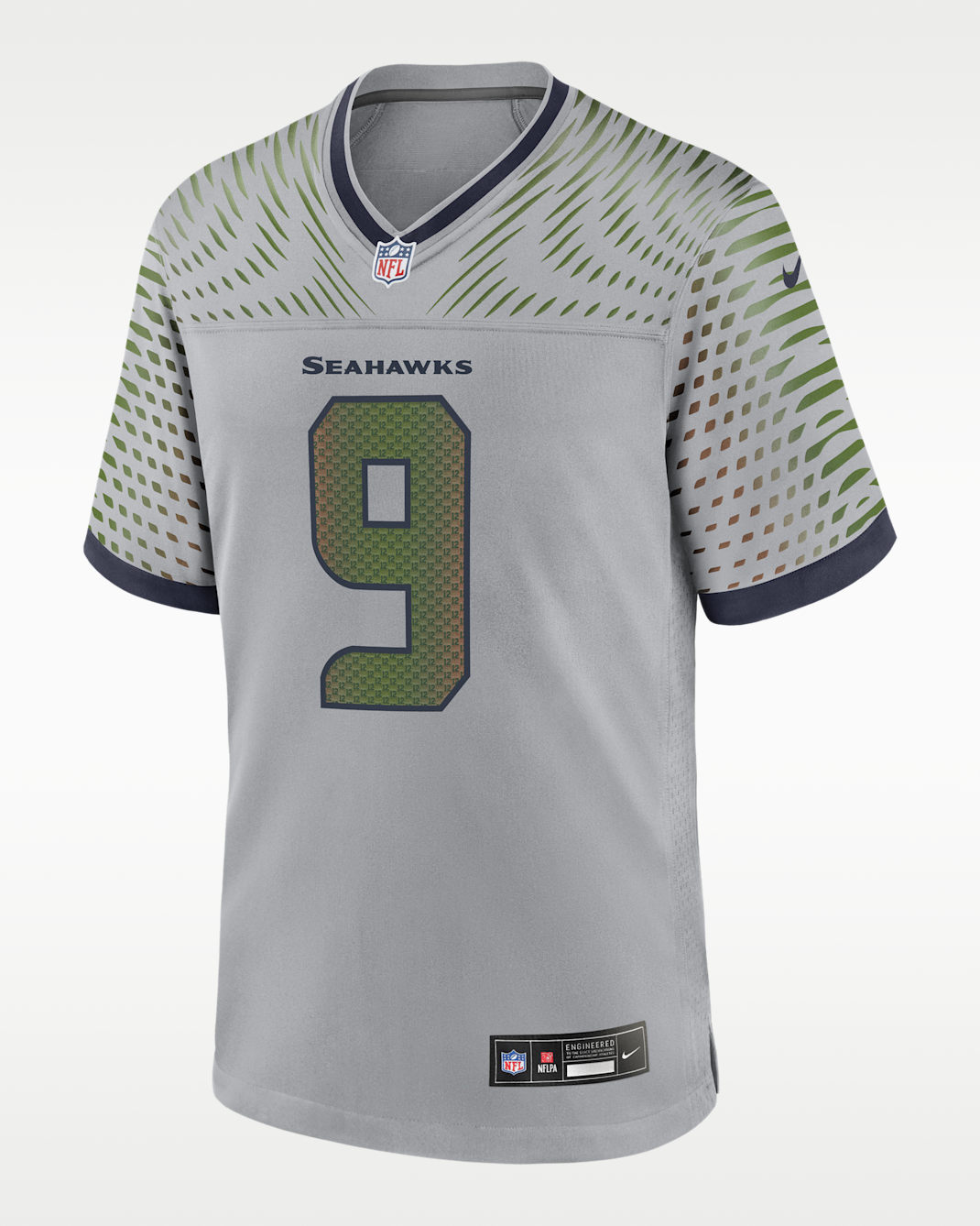 Kenneth Walker III Seattle Seahawks Rivalries Collection Men’s Nike NFL Game Jersey - Grey