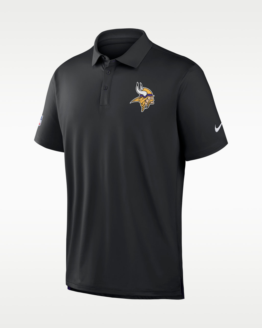 Minnesota Vikings Tour Men's Nike Dri-FIT NFL Polo - Black