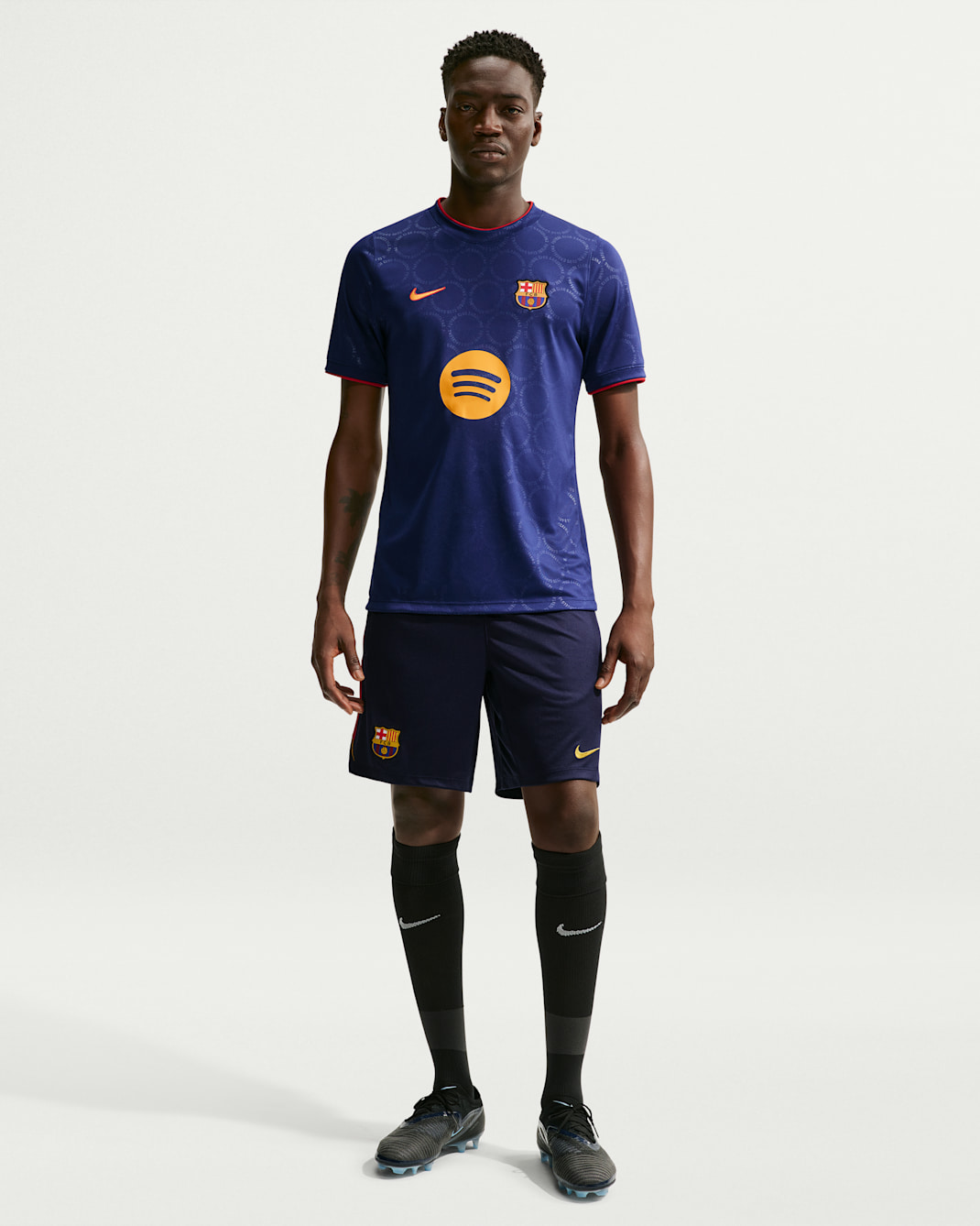 FC Barcelona Third Men's Nike Dri-FIT Soccer Pre-Match Top