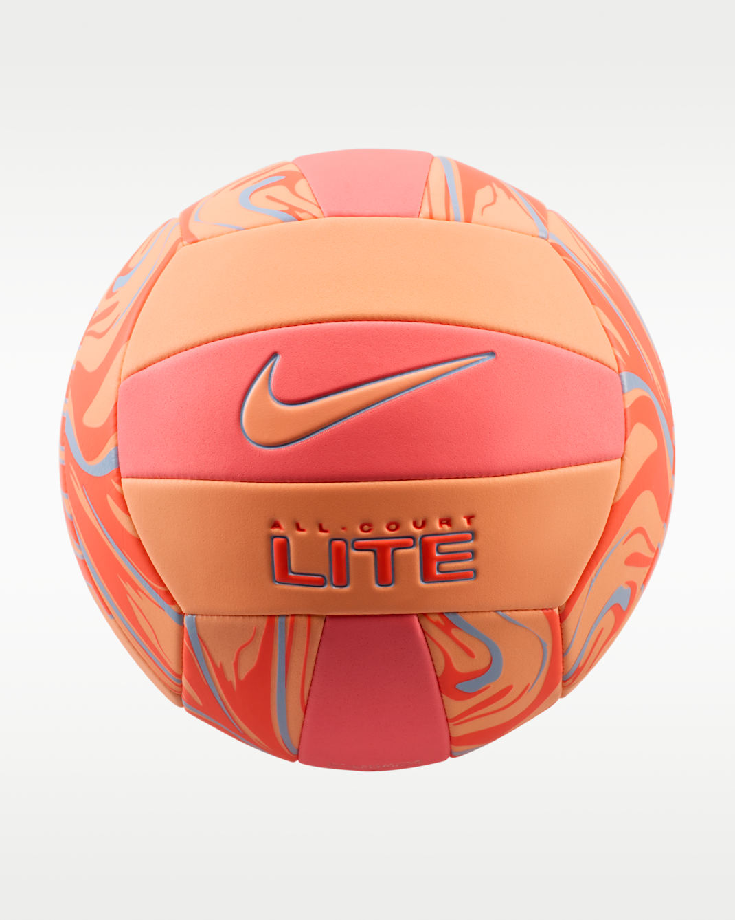 Balón de vóleibol Nike All-Court Lite - Naranja pulso/Lava cálido/Aluminio