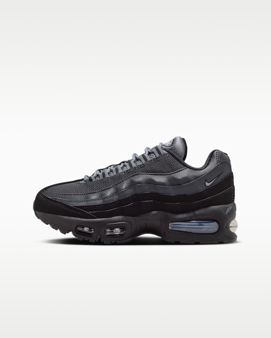 Nike Air Max 95 Older Kids' Shoes - Black/Anthracite/Light Smoke Grey/Cool Grey
