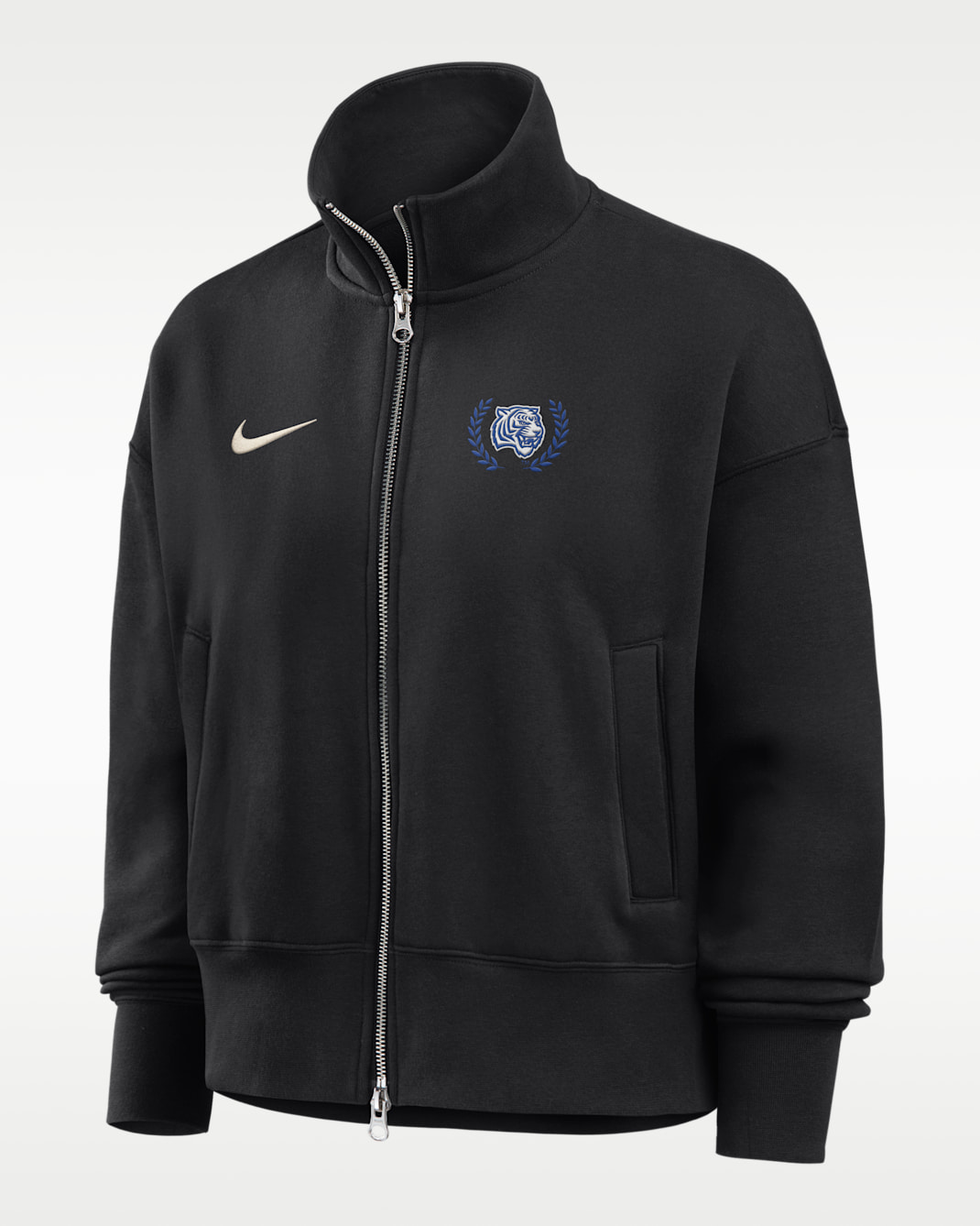 Nike College (Tennessee State University) Women's Nike Phoenix Fleece Track Jacket - Black