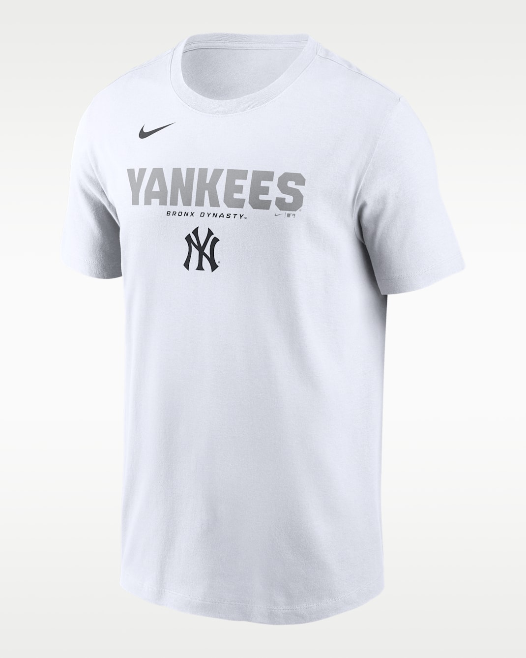 New York Yankees Bold Team Name Men's Nike MLB T-Shirt - White