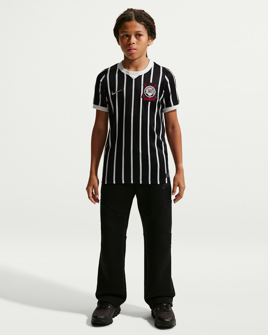 S.C. Corinthians 2026/27 Stadium Away Big Kids' Nike Dri-FIT Soccer Replica Jersey