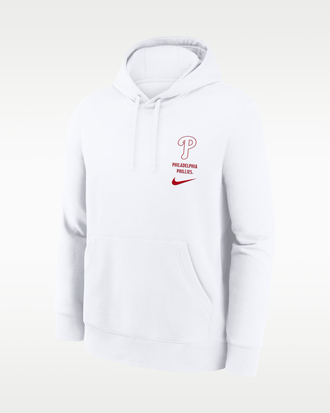 Philadelphia Phillies Minimal Club Men's Nike MLB Pullover Hoodie - White
