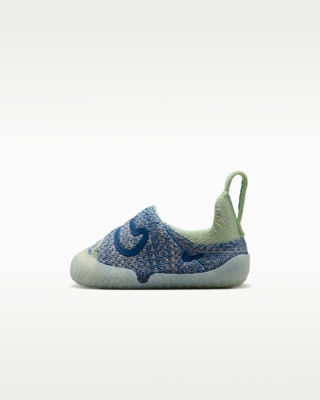 Nike Swoosh 1 Baby/Toddler Shoes - Sail/Volt Tint/Volt Tint/Star Blue