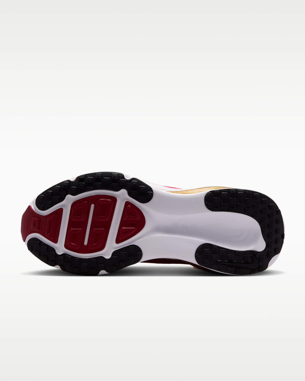 Nike Vomero 18 (San Francisco 49ers) Men's NFL Road Running Shoes