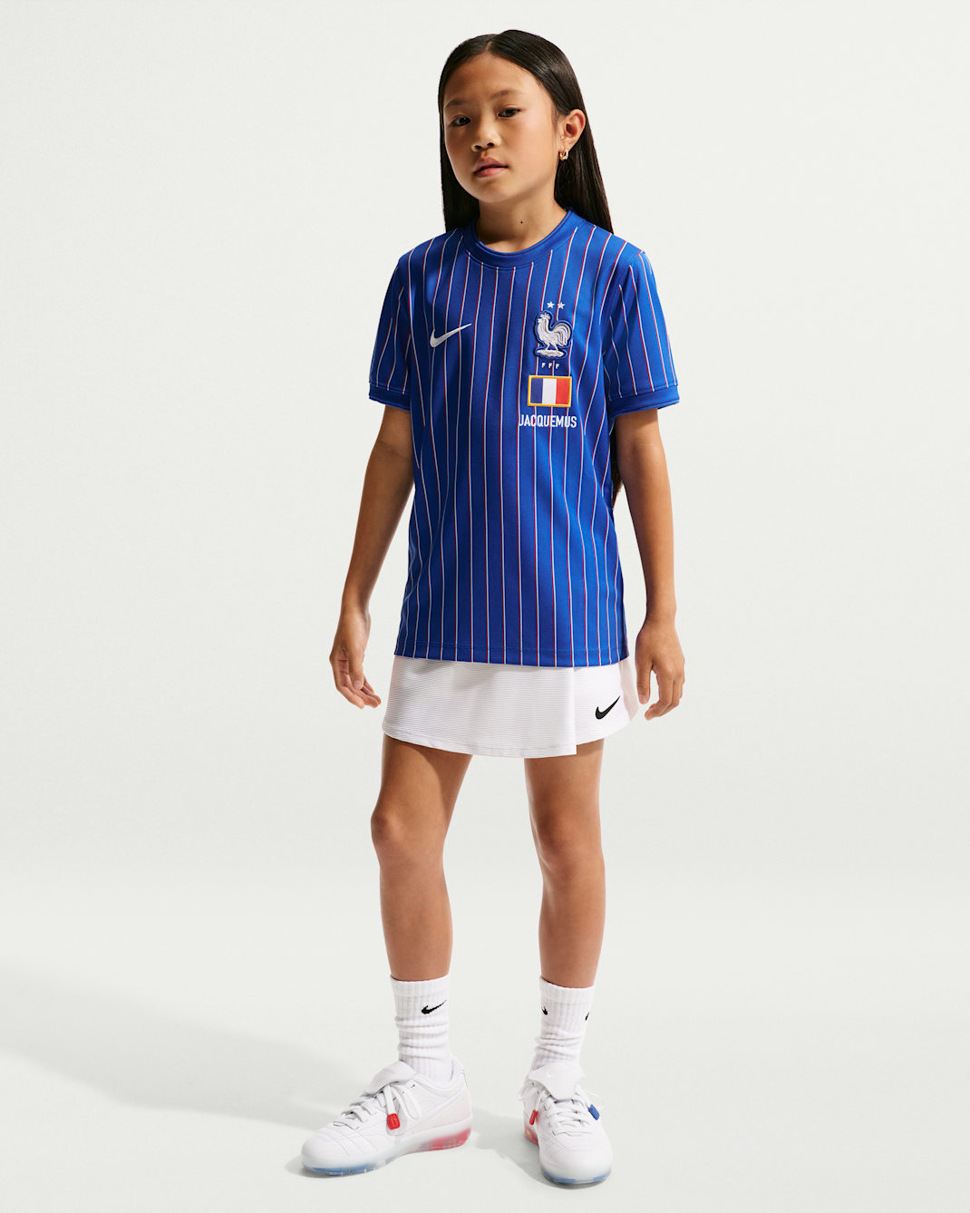 France x Jacquemus Big Kids' Short-Sleeve Soccer Top