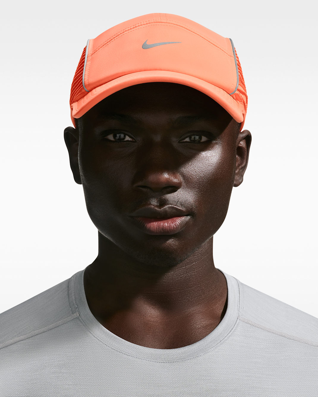 나이키 드라이 핏 ADV 플라이 언스트럭처 에어로빌 에어로어댑트 캡 - 오렌지 펄스/앤트러사이트