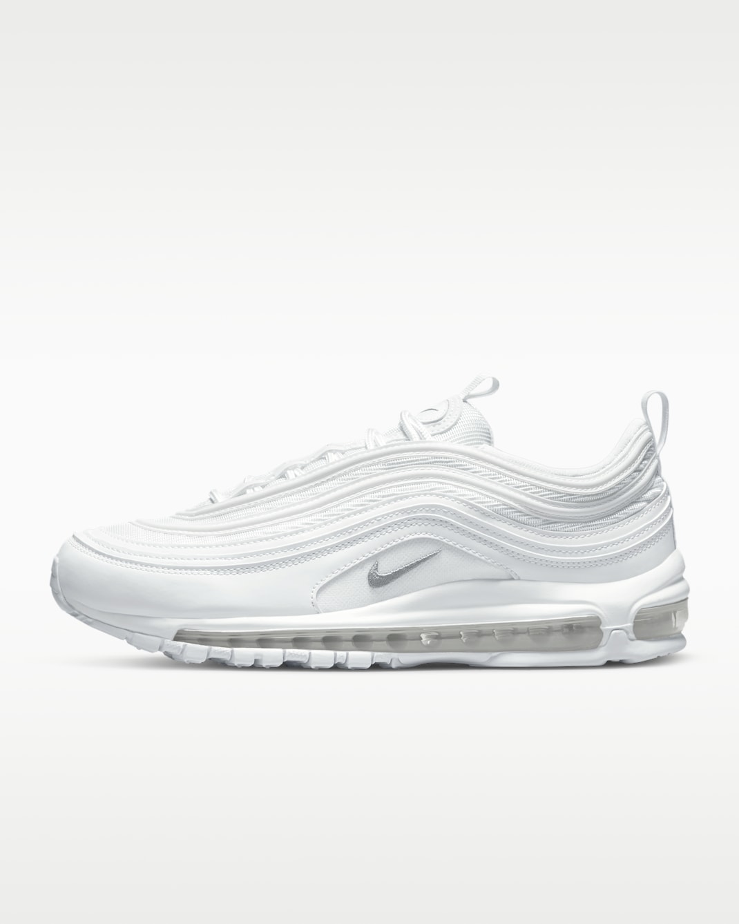 Nike Air Max 97 Men's Shoes - White/Black/Wolf Grey