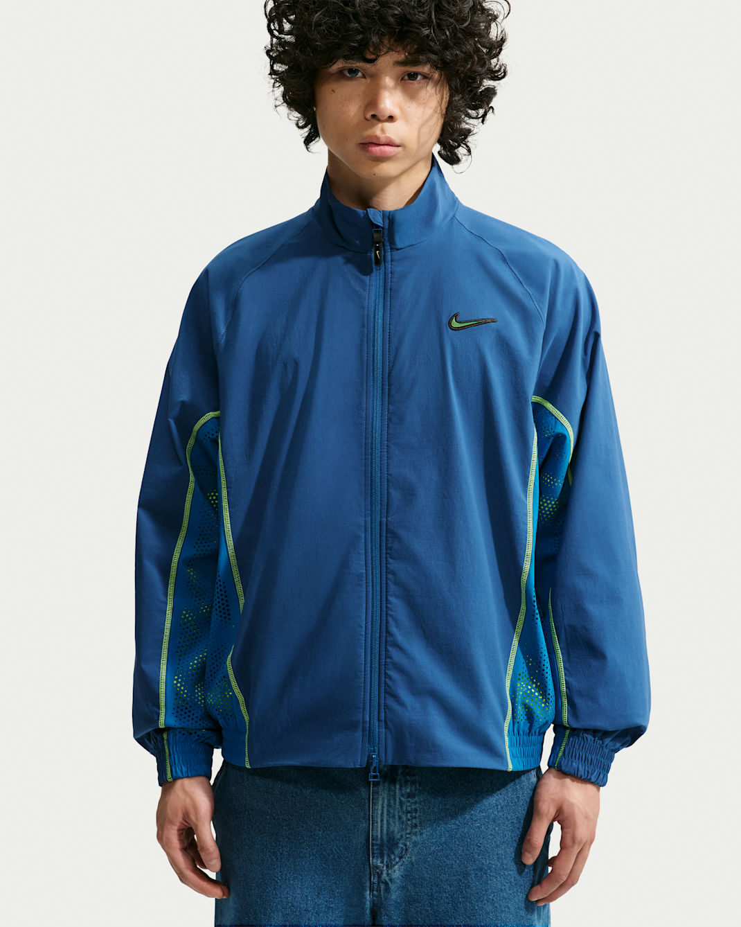 Chamarra deportiva Nike SB Ishod - Azul cancha/Azul Brillante
