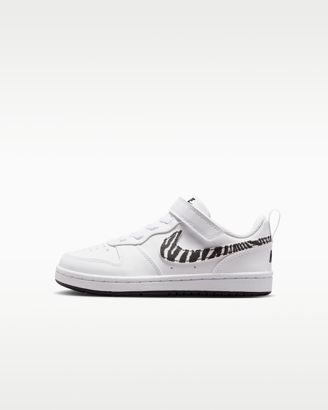 Nike Court Borough Low Little Kids' Shoes - White/Black
