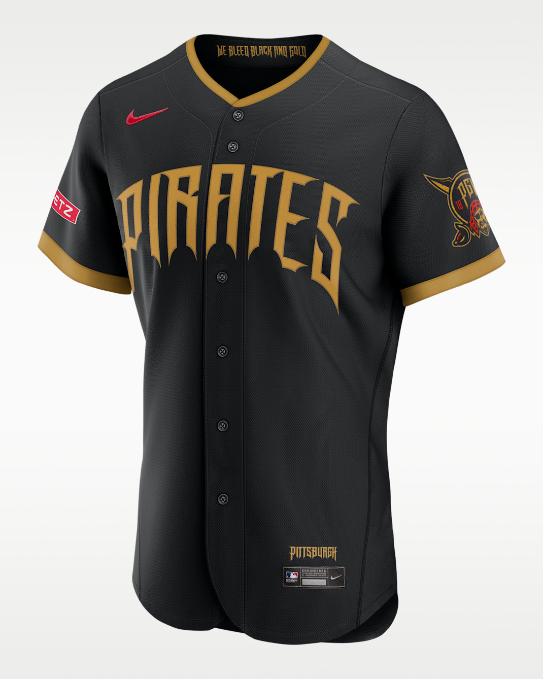 Paul Skenes Pittsburgh Pirates City Connect Men's Nike MLB Authentic Jersey - Black